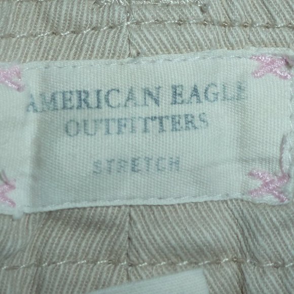 American Eagle Stretch  Crop Jeans / capris Sz 4 - Picture 8 of 10